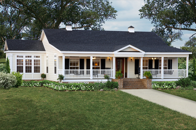 Picture of a modular house